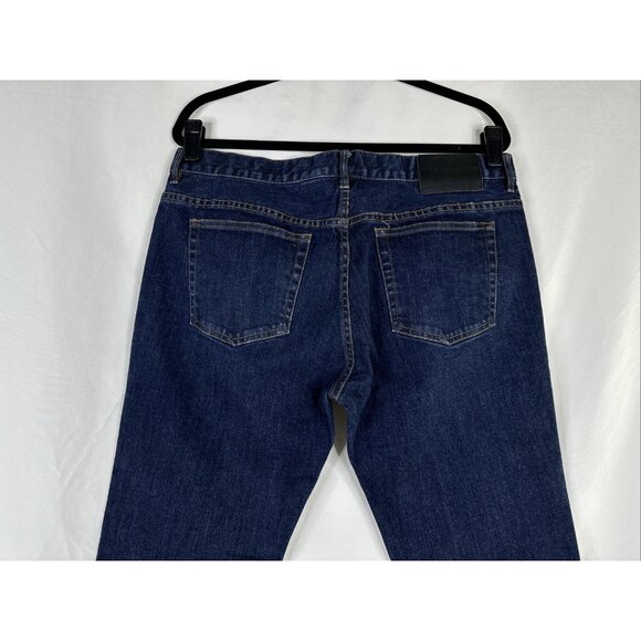 Marc Jacobs MJ 113 Low Rise Skinny Jeans Size 36 x 33 Blue Japanese Fabric - Picture 8 of 16